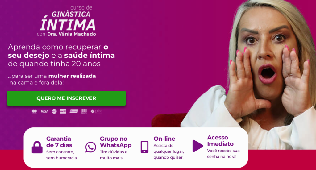 Curso de Ginastica Intima Para Mulheres