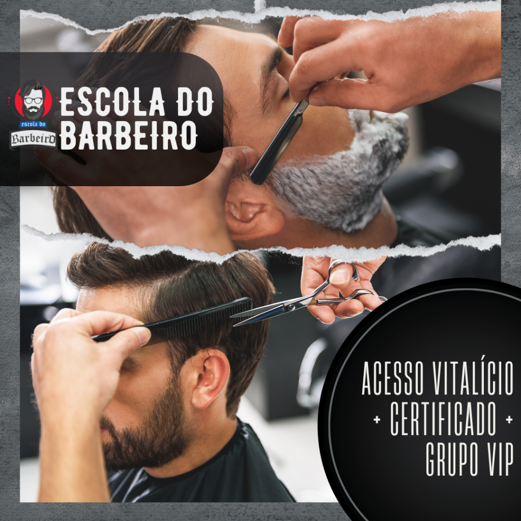 Curso Escola do Barbeiro Com Certificado